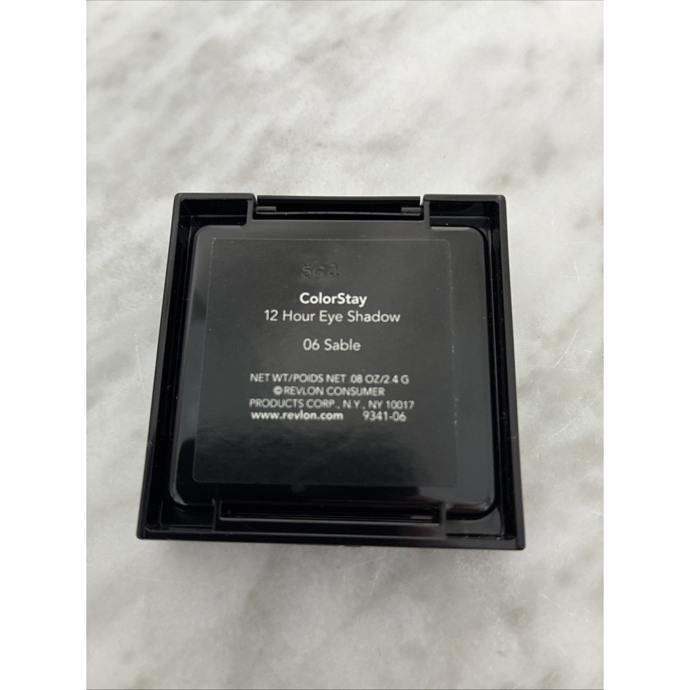 REVLON ColorStay 12 Hour Eye Shadow 06 SABLE .08 oz / 2.4 g Eyeshadow